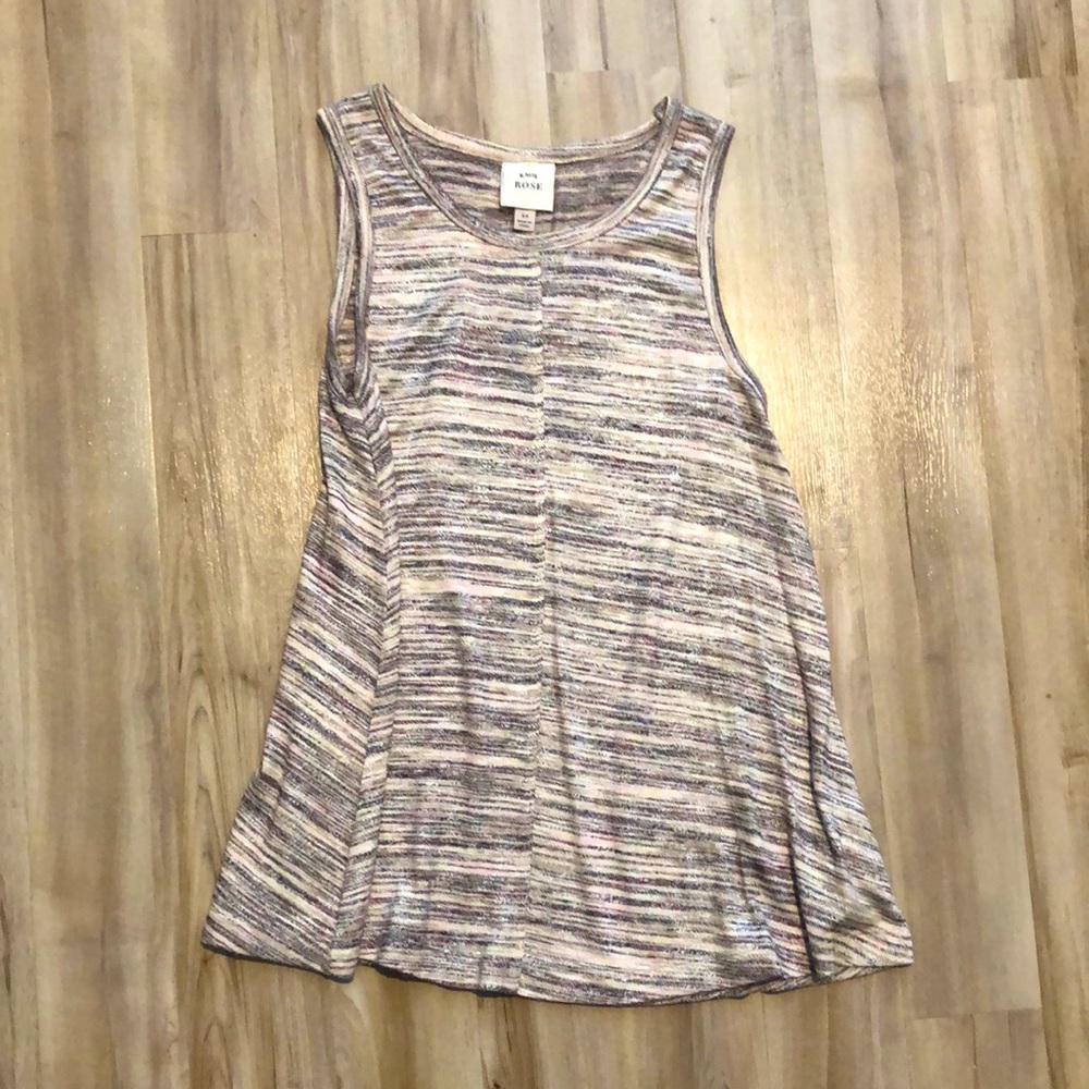 Knox Rose Sweater Tank Top